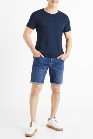 T-shirt in lino - 