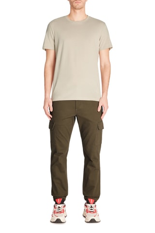 Pantaloni cargo slim - Verde