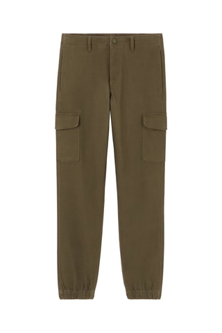 Pantaloni cargo slim - Verde