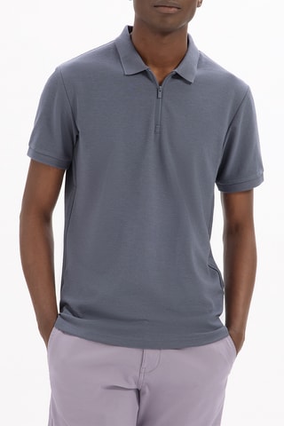 Polo slim - Grigio