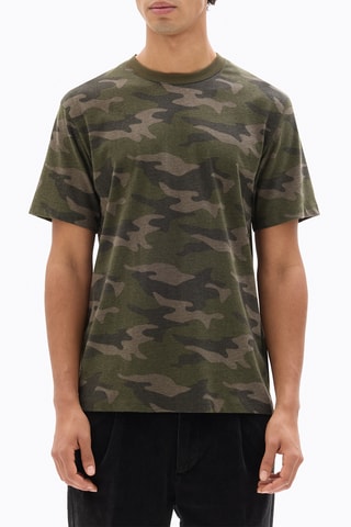 T-shirt Boxy - Kaki