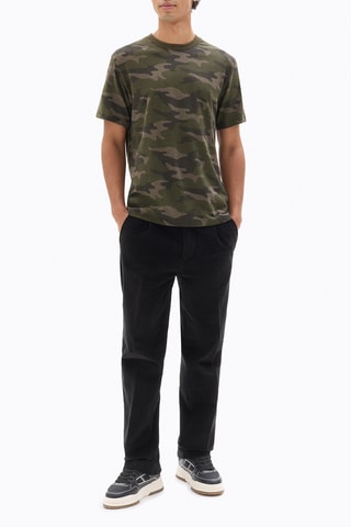 T-shirt Boxy - Kaki