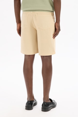 Shorts in jeans - Beige