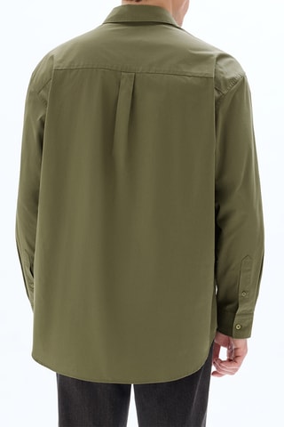 Camicia oversize - Kaki