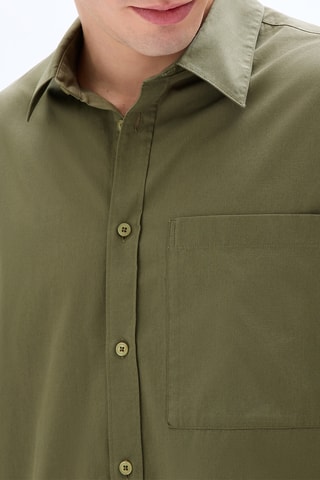 Camicia oversize - Kaki