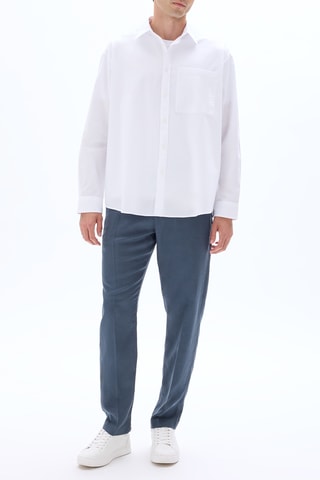 Camicia oversize - Bianco