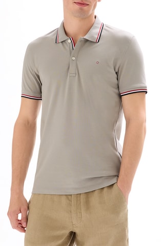 Polo slim - Grigio chiaro