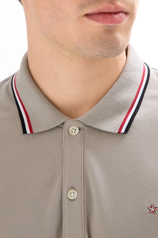 Polo slim - Grigio chiaro