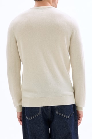 Maglia in cashmere - Ecrù