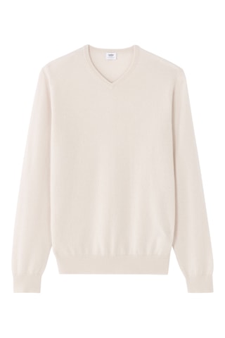 Maglia in cashmere - Ecrù