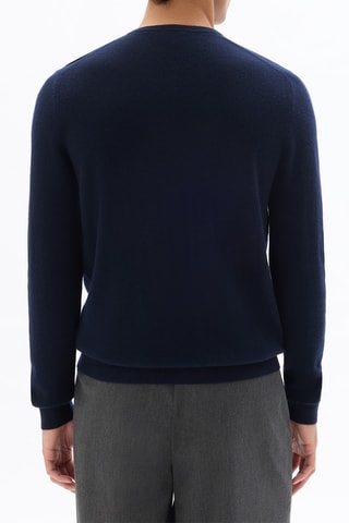 Maglia in cashmere - Blu scuro