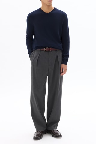Maglia in cashmere - Blu scuro