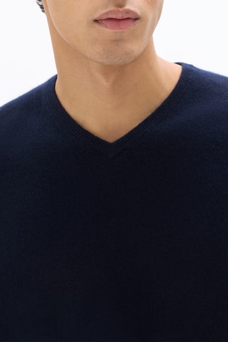 Maglia in cashmere - Blu scuro