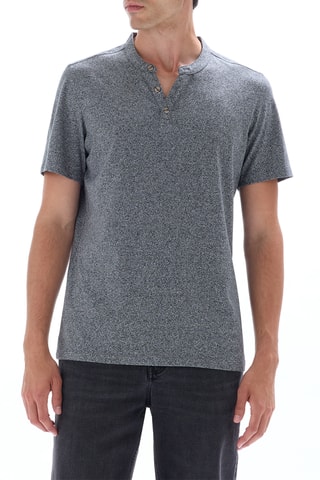 T-shirt regular - Nero e bianco