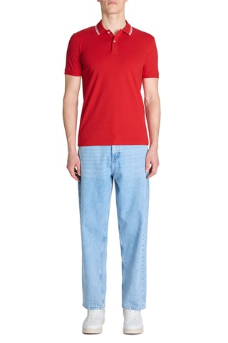 Polo slim - Rosso