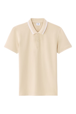 Polo slim - Beige