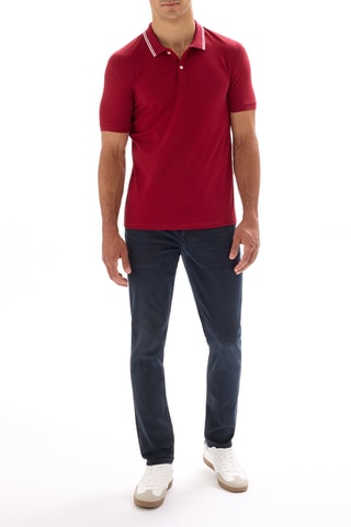 Polo slim - Rosso