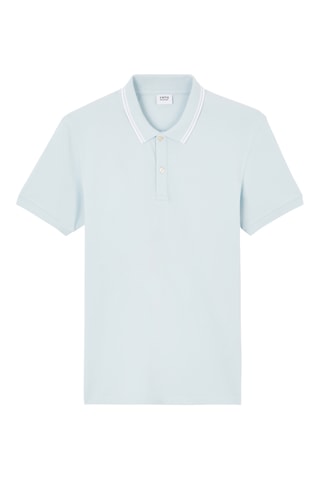 Polo slim - Azzurro