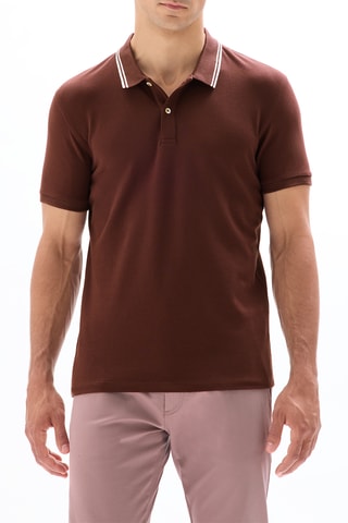Polo slim - Bordeaux