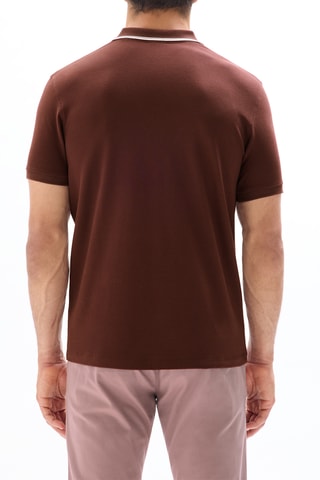 Polo slim - Bordeaux