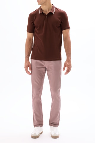 Polo slim - Bordeaux