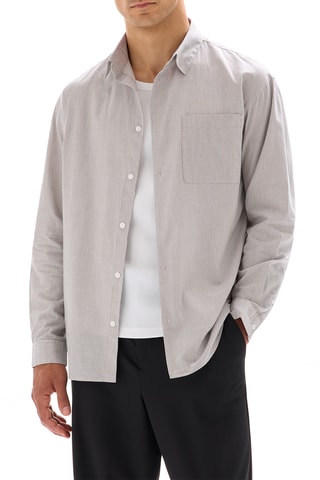 Camicia loose - Beige