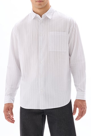 Camicia loose - Bianco