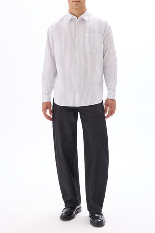 Camicia loose - Bianco