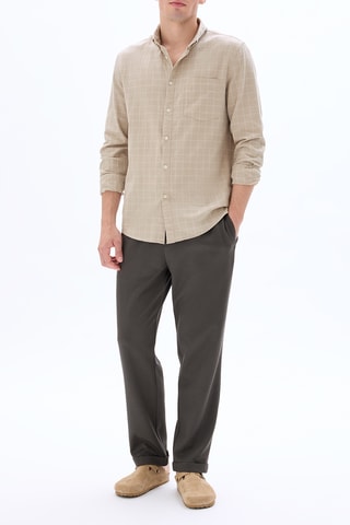 Camicia regular - Ecrù
