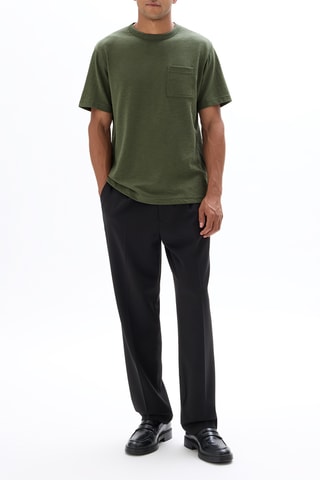 T-shirt boxy - Kaki