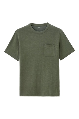 T-shirt boxy - Kaki