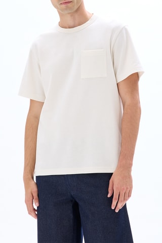 T-shirt Boxy - Ecrù