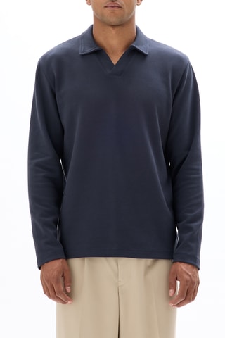 Polo regular - Blu scuro