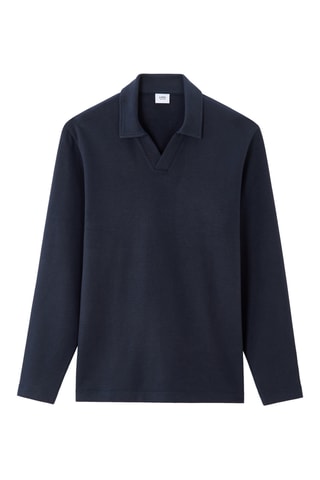 Polo regular - Blu scuro
