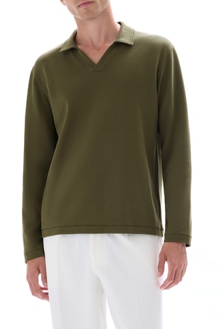 Polo regular - Kaki