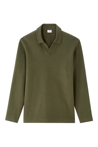 Polo regular - Kaki