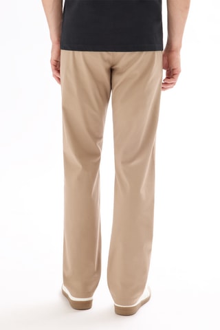 Pantaloni chino straight - Beige