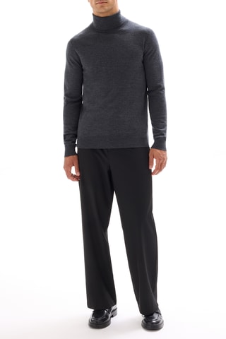 Maglia in lana merino - Antracite