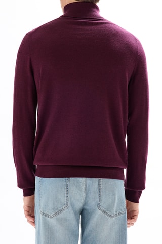 Maglia in lana merino - Bordeaux