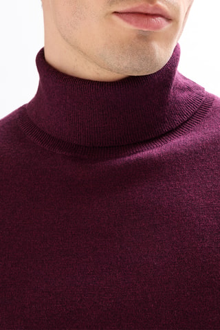 Maglia in lana merino - Bordeaux