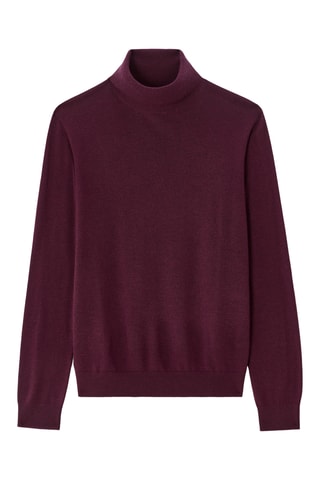 Maglia in lana merino - Bordeaux