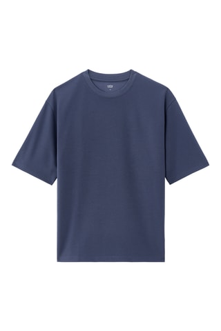 T-shirt oversize - Bleu