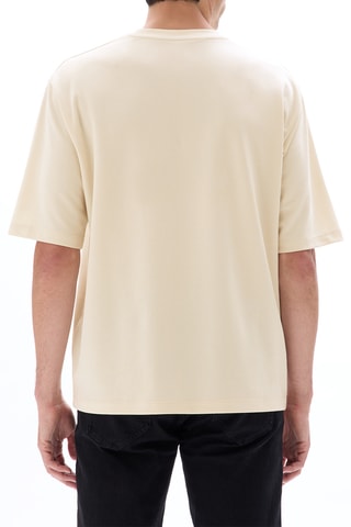 T-shirt oversize - Écru