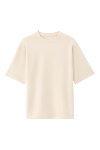 T-shirt oversize - Écru