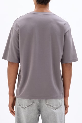 T-shirt oversize - Gris