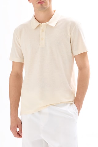 Polo regular - Ecrù