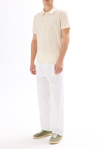 Polo regular - Ecrù