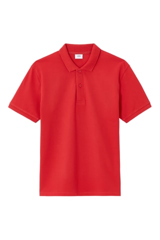 Polo straight - Rosso