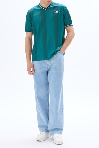 T-shirt Boxy - Verde