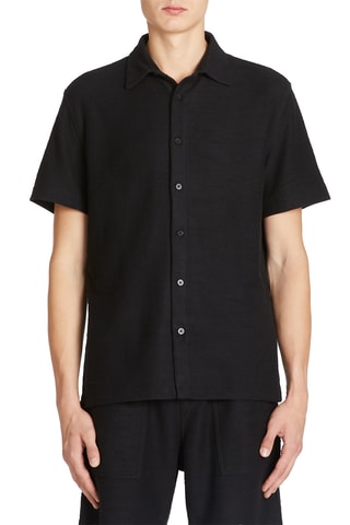 Camicia regular - Nero